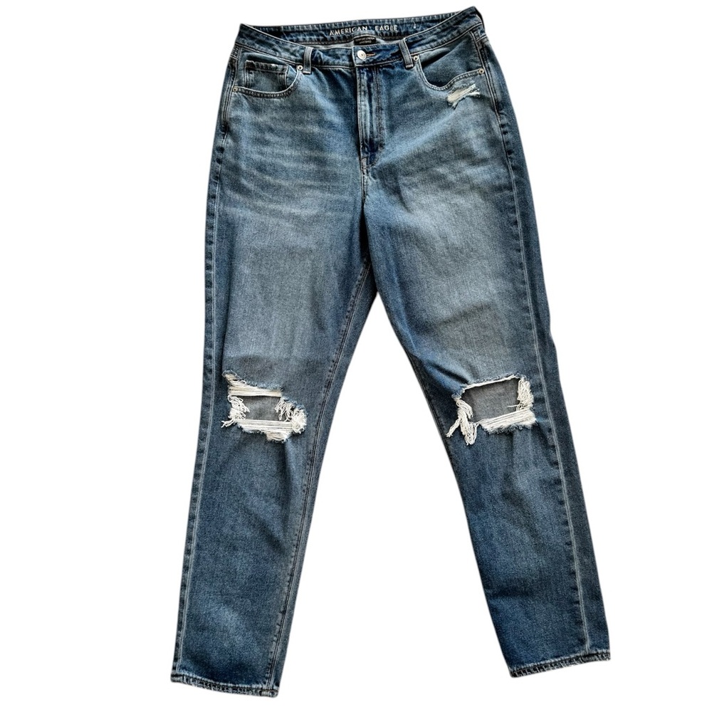 American Eagle High Rise Mom Jean - Size 14 Extra Long